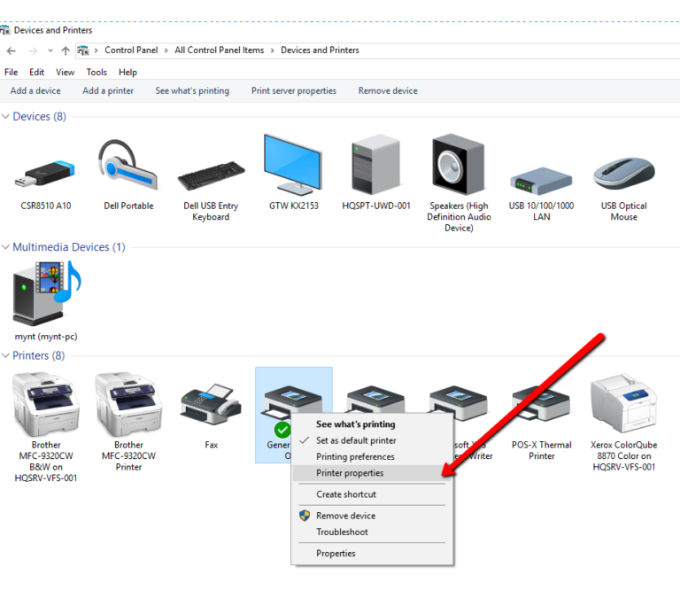 Printer Installation Workaround (Thermal) POSX